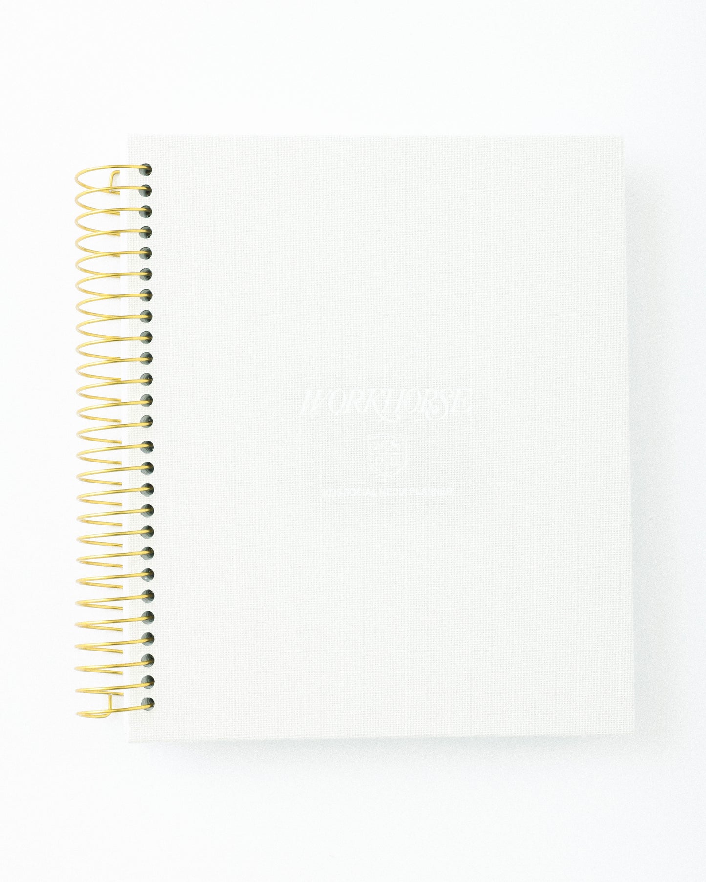 2025 SOCIAL MEDIA PLANNER IN BEIGE LINEN